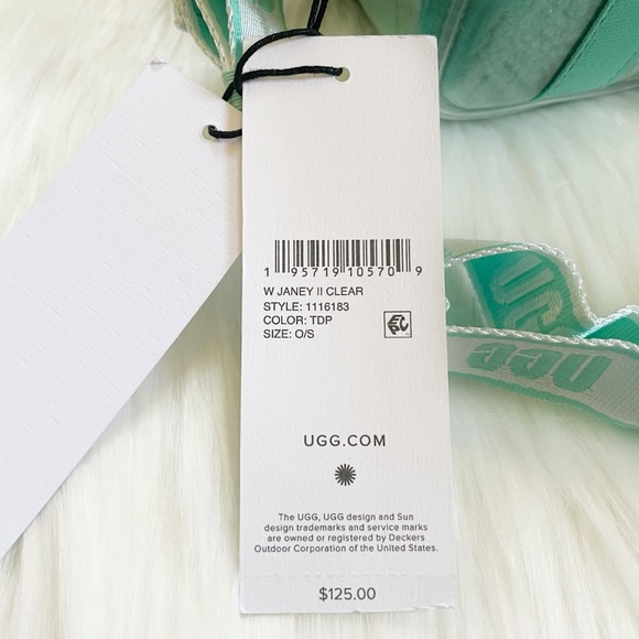 UGG Janey II Clear Tide Pool Crossbody Belt Bag - Picture 4 of 7